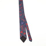Back Back of Vintage 1990's Paisley Patterned Tie