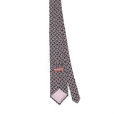 Back Back of Vintage 1990's Tie Rack Charleston Paisley Patterned Tie