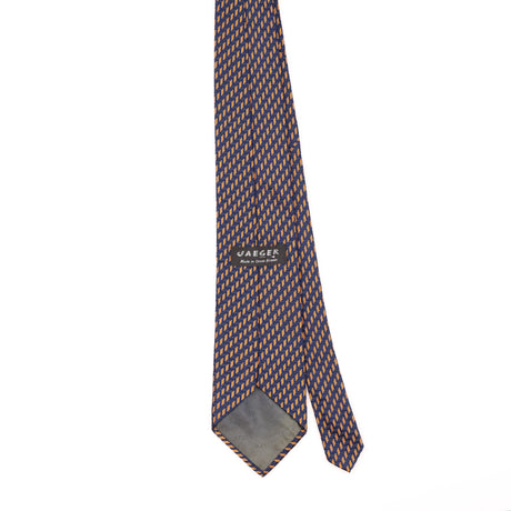 Back of Vintage 1990's Jaeger Geometric Patterned Tie