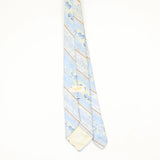 Back Back of Vintage 1980's Floral Patterned Tie