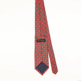 Back of Vintage Jos. A. Bank Geometric Patterned Tie