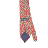 Back Back Detail of Vintage 1990's Paisley Patterned Tie
