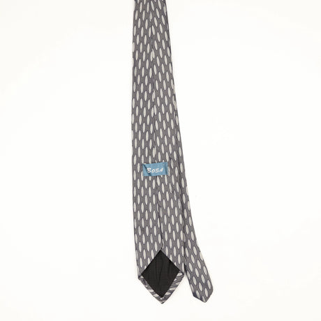 Back Back of Vintage 1990's Ovals Geometric Patterned Tie