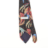 Back Back Detail of Vintage 1990's Harvé Benard Abstract Patterned Tie