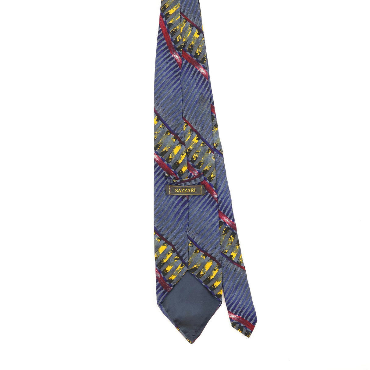 Back Back of Vintage 1990's Abstract Patterned Tie