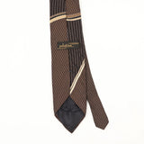 Back Back Detail of Vintage 1990's Geometric Patterned Tie