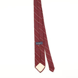 Back of Vintage 1980's Geometric Patterned Tie