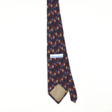 Back of Vintage 1990's Perry Ellis Geometric Patterned Tie