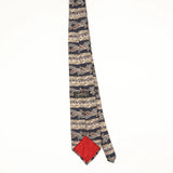 Back Back of Vintage 1990's Paisley Patterned Tie