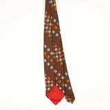 Back Back of Vintage 1980's Geometric Patterned Tie