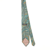 Back of Vintage 1990's Paisley Patterned Tie