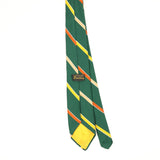 Back Back of Vintage 1980's Striped Patterned Tie