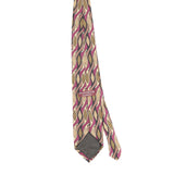 Back Back of Vintage 1990's Geometric Patterned Tie