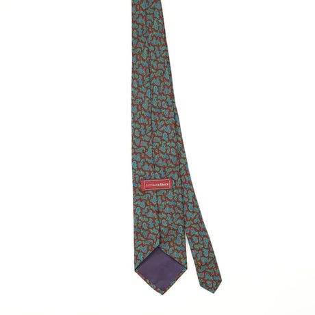 Back of Vintage 1990's Paisley Patterned Tie