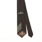 Back Detail of Vintage 1990's Paco Rabanne Geometric Patterned Tie