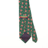 Back Detail of Vintage 1990's Tango Leaf Geometric Patterned Tie