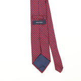 Back Detail of Vintage Nautica Geometric Patterned Tie