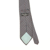 Back Detail of Vintage 1990's Tie Rack Carlo Colombo Geometric Patterned Tie