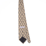 Back Back of Vintage 1990's Geoffrey Beene Geometric Patterned Tie