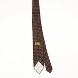 Back Back of Vintage 1980's Countess Mara Geometric Patterned Tie