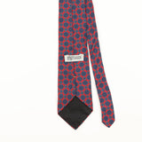 Back Detail of Vintage 1990's Geometric Patterned Tie