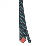 Back Back of Vintage 1990's Striped Patterned Tie