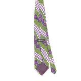 Back Back of Vintage 1990's J.T. Beckett Geometric Patterned Tie
