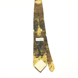 Back Back of Vintage 1990's Byblos Abstract Patterned Tie