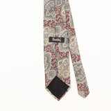 Back Detail of Vintage 1990's Wembley Paisley Patterned Tie