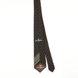 Back of Vintage 1990's Paco Rabanne Geometric Patterned Tie