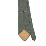 Back Back Detail of Vintage 1980's Christian Dior Geometric Patterned Tie