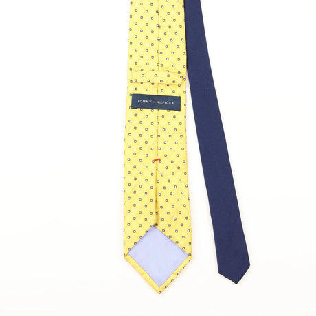 Back Detail of Vintage Tommy Hilfiger Geometric Patterned Tie