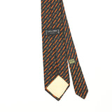 Back Back Detail of Vintage 1990's Celine Geometric Patterned Tie
