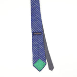 Back Back of Vintage 1990's Tommy Hilfiger Geometric Patterned Tie