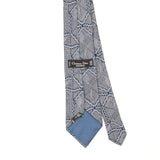 Back Back Detail of Vintage 1980's Christian Dior Geometric Patterned Tie