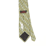 Back Back Detail of Vintage 1990's Grateful Dead River Run Deep Geometric Patterned Tie