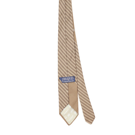 Back Back of Vintage 1990's Givenchy Striped Patterned Tie