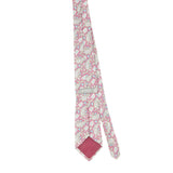 Back Back of Vintage 1990's Paisley Paisley Patterned Tie