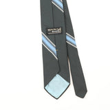 Back Detail of Vintage 1980's Wembley Striped Patterned Tie
