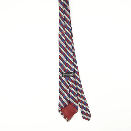 Back Back of Vintage 1990's Geometric Patterned Tie