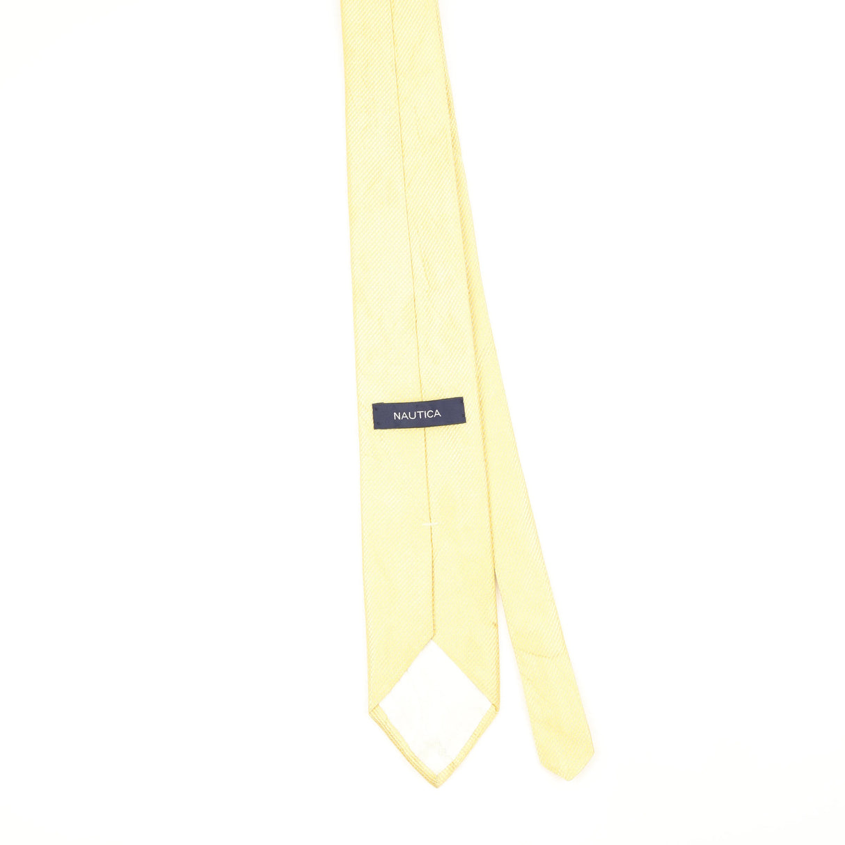 Back Back of Vintage 1990's Nautica Geometric Patterned Tie