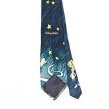 Back Back Detail of Vintage 1990's Jetsons Cartoon Patterned Tie
