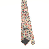 Back of Vintage 1980's Pierre Cardin Abstract Patterned Tie