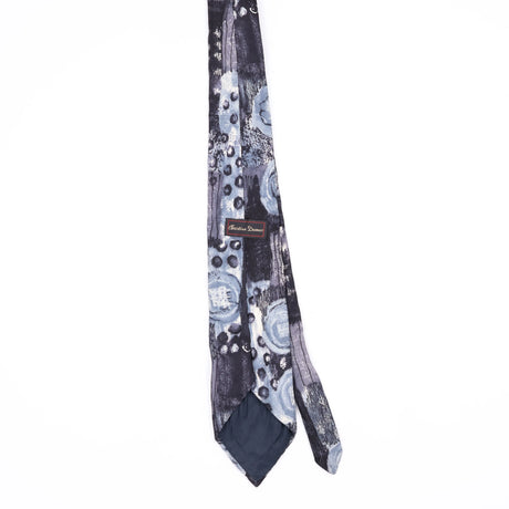 Back Back of Vintage 1990's Abstract Patterned Tie
