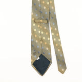 Back Detail of Vintage 1990's Polka Dot Patterned Tie