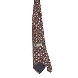 Back Back of Vintage 1990's Geometric Patterned Tie
