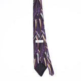 Back Back of Vintage 1990's Abstract Patterned Tie