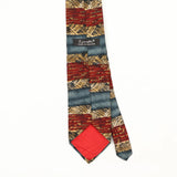 Back Back Detail of Vintage 1990's Abstract Patterned Tie