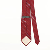 Back Detail of Vintage Christian Dior Striped Patterned Tie