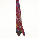 Back Back of Vintage 1990's Abstract Patterned Tie